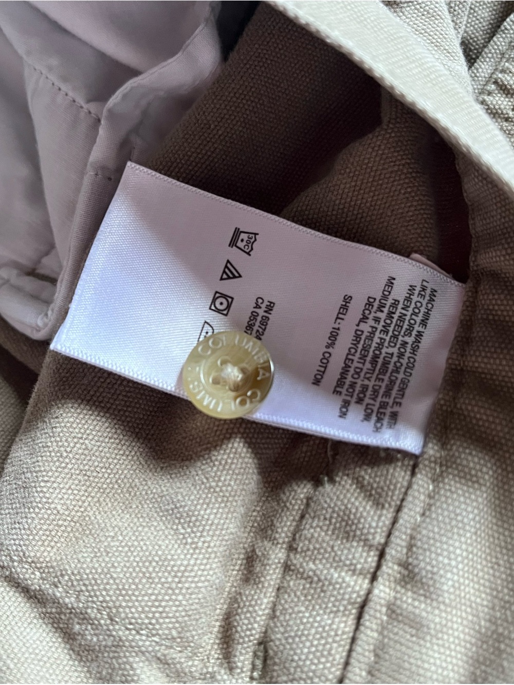 Columbia PFG Women's Olive Cargo Shorts Size L - Picture 6 of 7